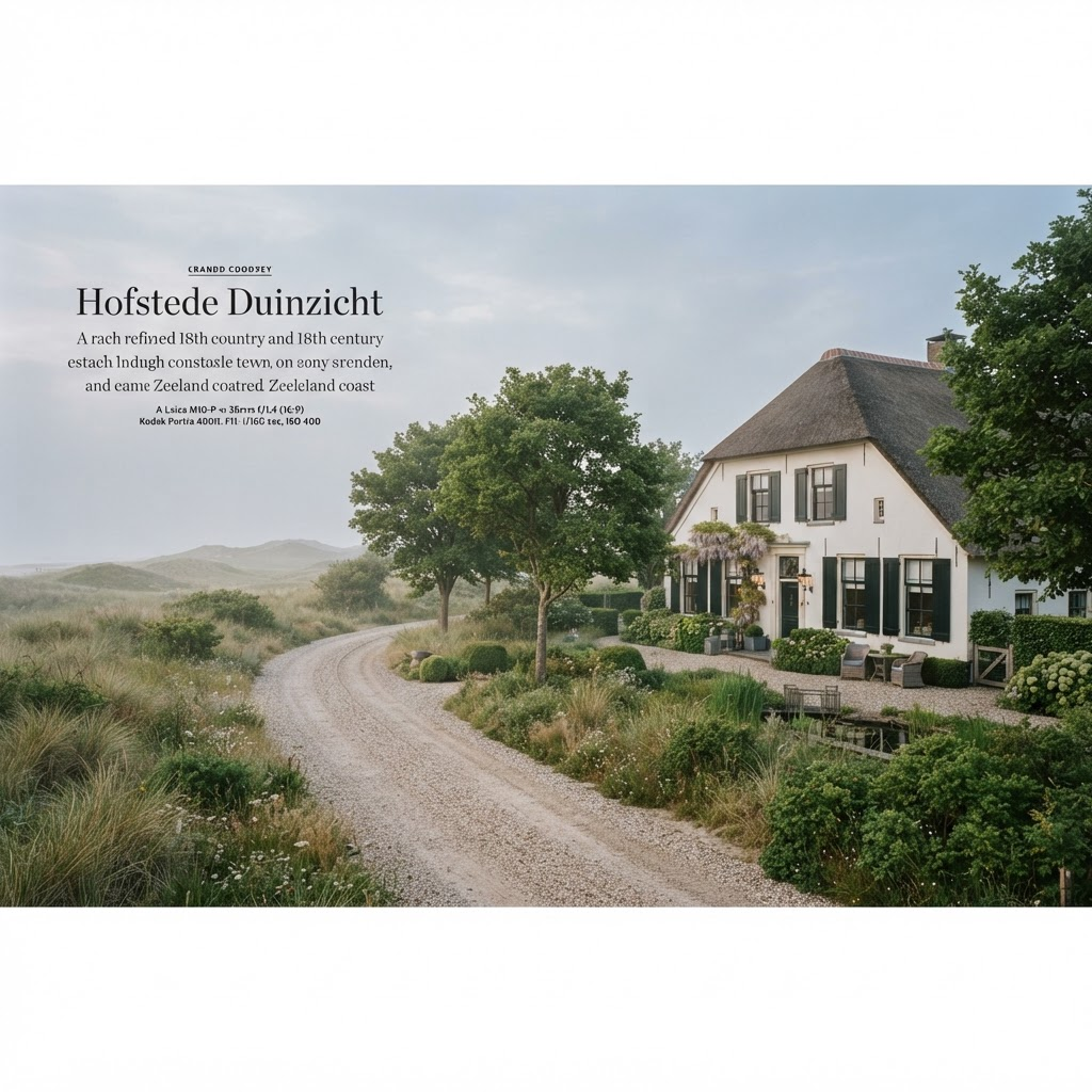 Landgoed Prinsenhoeve in het Zeeuwse landschap